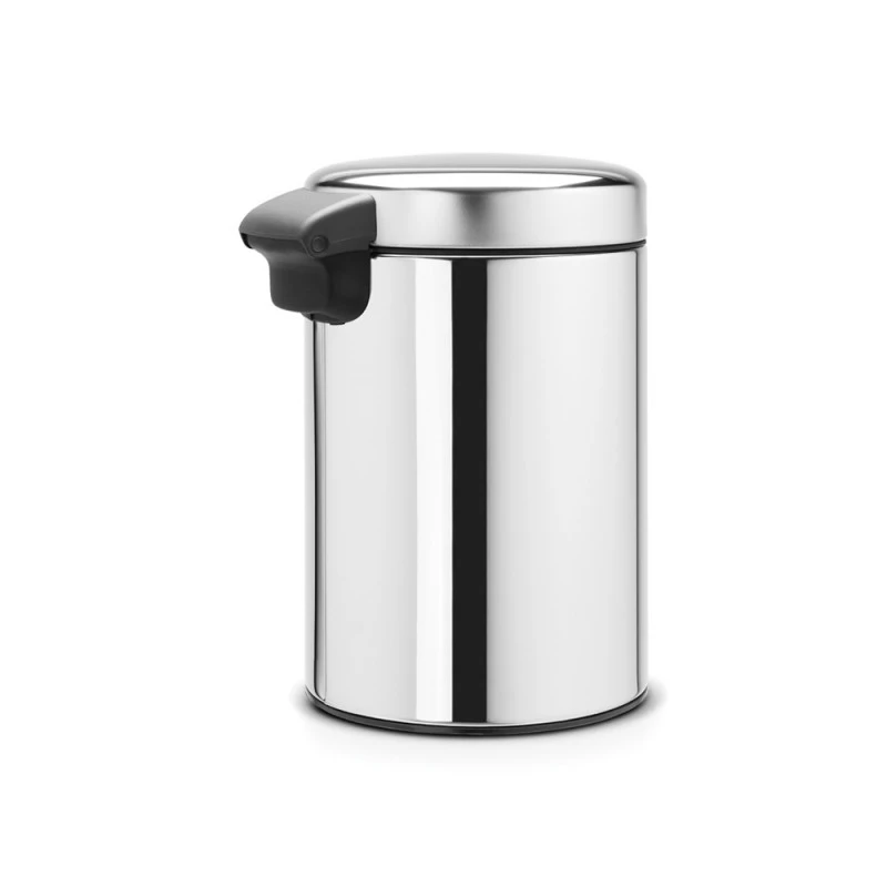 Кош за смет Brabantia NewIcon 3L, Brilliant Steel, стенен монтаж